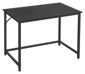 SONGMICS Písací stôl Vasagle Ebeny 100 cm čierny
