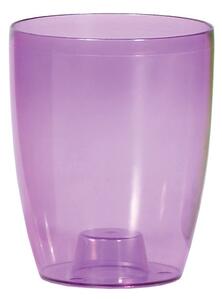 Prosperplast Plastový kvetináč na orchideu COUBIS ORCHID transparentný fialový, variant 13 cm