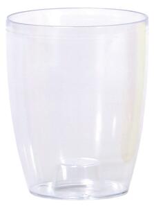 Prosperplast Plastový kvetináč na orchideu COUBIS ORCHID transparentný biely, variant 13 cm