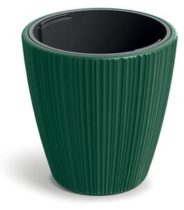 Prosperplast Plastový kvetináč OROS tmavozelený matný, variant 29,9 cm