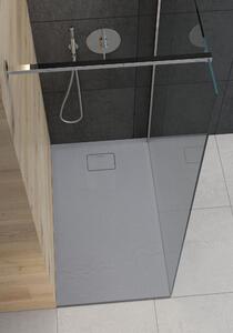 Oltens Bergytan obdĺžniková sprchová vanička 120x70 cm sivá 15102700