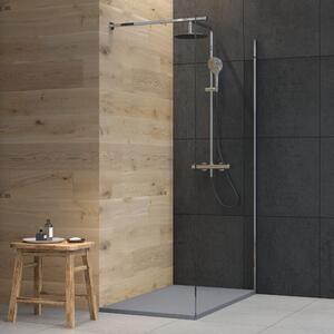 Oltens Bergytan obdĺžniková sprchová vanička 120x90 cm sivá 15104700