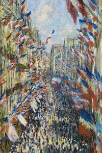 Obrazová reprodukcia The Rue Saint-Denis, Celebration of June 30, 1878, Claude Monet