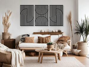 Karlsdesign.sk - Drevený obraz na stenu - Boho - 75x38