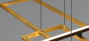 Závesné svietidlo SALINAS Brass mat LED34W