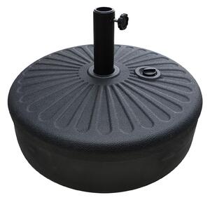 Podstavec pod slnečník Houseland Bixi 56 cm čierny