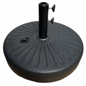 Ak furniture Podstavec pod slnečník UB51 čierny