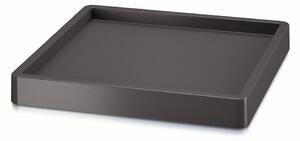 Prosperplast Pojazdná podložka Mobile Saucer Square antracit, variant 29,2 cm