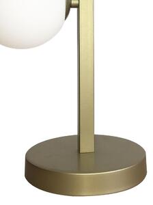 Stolná lampa KAMA Brass / White G9/1X28W, H42cm