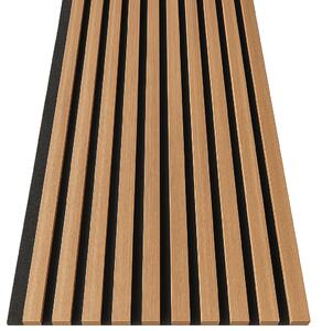 3D lamelový panel 275x46cm SLIM - dub latte