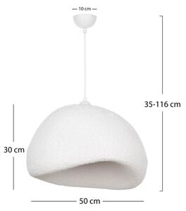 Brilagi - Luster na lane WABI SABI 1xE27/40W/230V priemer 50 cm biela