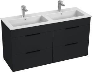 Jika Cube umývadlo so skrinkou 116 cm antracitová H4536621763521