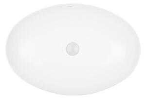 Ksuro 102 umývadlo 61.5x41.5 cm oválny pultové umývadlo biela 20006000