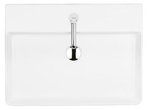 Ksuro 100 umývadlo 59x43.5 cm obdĺžnik pultové umývadlo biela 21000000