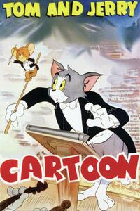 Umelecká tlač Tom & Jerry - Cartoon, (26.7 x 40 cm)