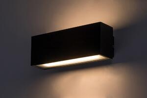Rabalux 77075 vonkajšie nástenné LED svietidlo Mataro 10 W, čierna