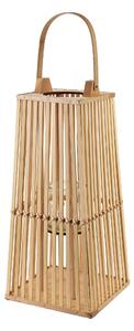 Mondex Prútená lampáš LUCIE Natural 23x48 cm hnedá