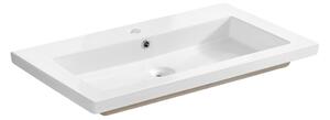 Kúpeľňová skrinka s umývadlom FIJI White U100/1 | 100 cm