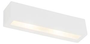 Moderné nástenné svietidlo biele 2-svetlo - Tjada Novo