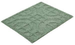 Kleine Wolke Mosaic koberček do kúpeľne 60x50 cm obdĺžnik zelená 9167685433