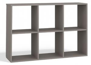 TP Living Regál Malax 110 cm šedý