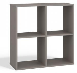 TP Living Regál Malax 2x2 šedý