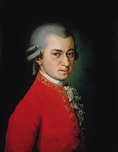 Obrazová reprodukcia Wolfgang Amadeus Mozart, 1818, Krafft, Barbara