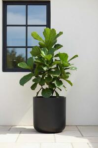 Kvetináč CHICO, sklolaminát, priemer 45 cm, antracit