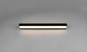 Nástenné svietidlo ROCCO Black, LED8W, 3000K, L60cm, IP44