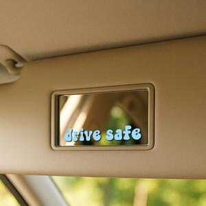 Nálepka na zrkadlo S37 – Drive safe