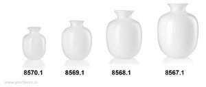 Váza RIALTO White H30 cm