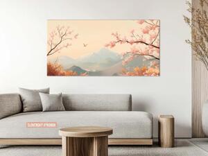 Karlsdesign.sk - Obraz na stenu | Jar v horách - 20x40
