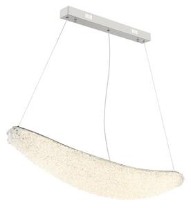 Závesné svietidlo LED 2700–6000K chrómová IP20 GLOBO lighting KRISTALLA 68524-40