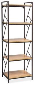 Signal Regál Tablo 05 180 cm dub prírodný/čierny