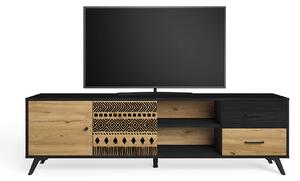 MUZZA TV stolík rica 180 x 53 cm prírodný