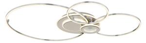 Stropné svietidlo LED 2700–6000K strieborná IP20 GLOBO lighting BELTRAN 68278-36