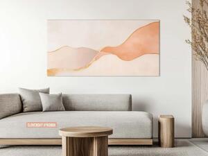 Karlsdesign.sk - Obraz na stenu | Zlaté prepojenie tónov - 20x40