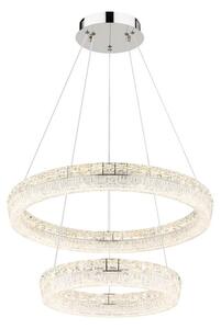 Závesné svietidlo LED 2700–6000K chrómová IP20 GLOBO lighting LAUREL 67387-60