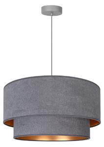Závesné svietidlá Duolla, Boho, Sivá, Spálňa, Tkanina / Textil, Pre mladých