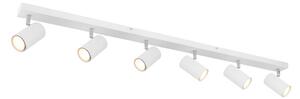 Stropné bodové svietidlo / spot 6x GU10 biela IP20 GLOBO lighting ROBBY 57911-6DW
