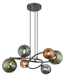 Závesné svietidlo 6x G9 3000K šedá IP20 GLOBO lighting RIHA 56142-6H