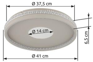 Stropné svietidlo LED 2700–6500K piesková IP20 GLOBO lighting SHIRLEY 48563-30S