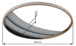 Stropné svietidlo LED 3000 / 4000 / 6000K čierna, zlatá IP20 GLOBO lighting CONSTANCE 48493-40