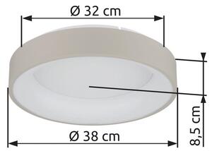 Stropné svietidlo LED 2700–6000K piesková IP20 GLOBO lighting GALLEGOS 48487-36 časovač