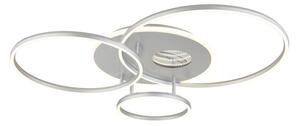Stropné svietidlo LED 2700–6500K strieborná IP20 GLOBO lighting INVERTINA 48466-54A časovač