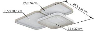 Stropné svietidlo LED 2700–6000K piesková IP20 GLOBO lighting MOSAIKO 48097-62