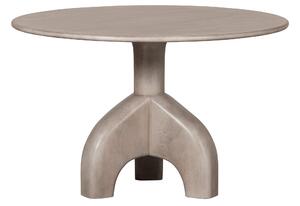 MUZZA Jedálenský stôl hout Ø 120 cm béžový