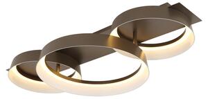 Stropné svietidlo LED 3000K kávová IP20 GLOBO lighting SYRAKUS 48048D2