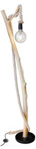 Stojacia lampa 1x E27 béžová, čierna IP20 GLOBO lighting NERIDA 42060146X