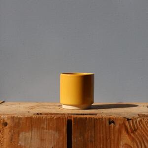 Kvetináč Eno Duo ocher Ø 6 cm